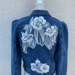 ANA Denim Handmade Embroidered Jacket M
